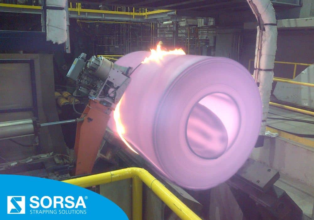 Hot coil strapping and iron and steel industry | Sorsa Systems